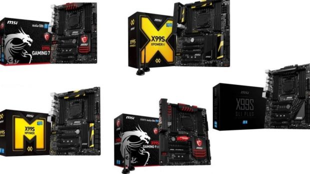 MSI Intel X99S Chipset-Based Motherboards