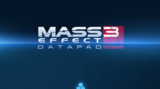 Mass Effect 3 Datapad for iOS (screenshot)