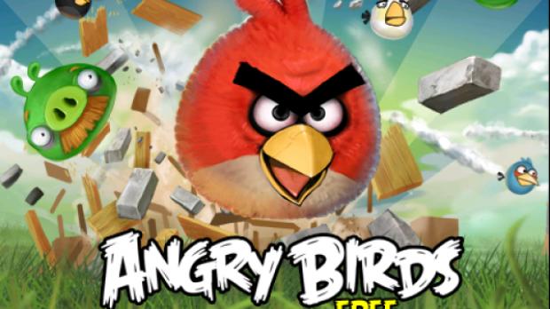 Angry Birds Free 1.0 welcome screen