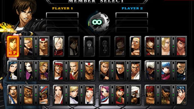 THE KING OF FIGHTERS-i 2012 character select