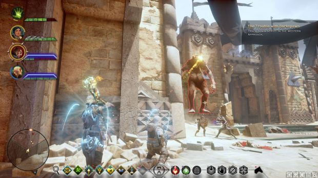 Trouble with Darkspawn mission is glitched