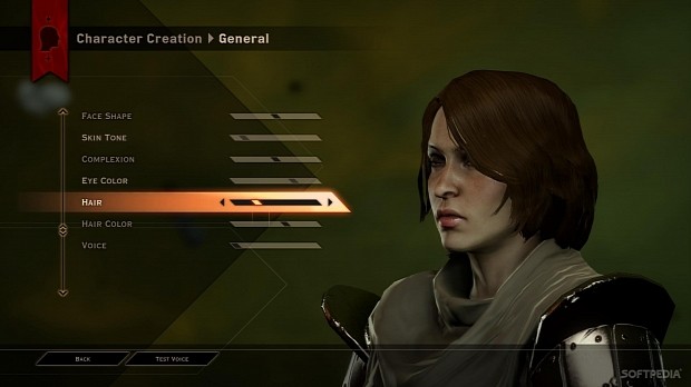 One of the longer hair styles in Inquisition