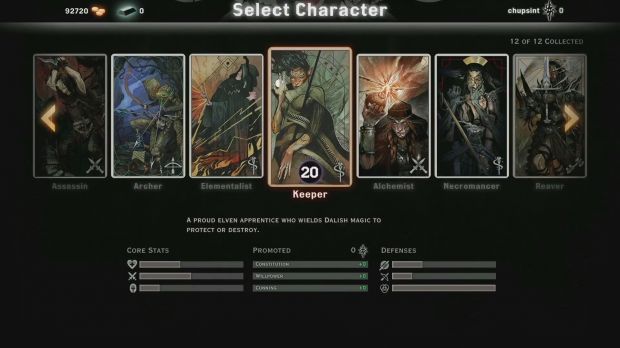 Some of the classes from Dragon Age: Inquisition's multiplayer