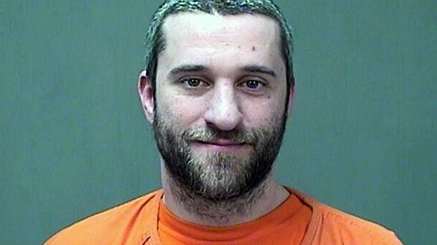 Dustin Diamond's latest mugshot, after he stabbed a man in a fight
