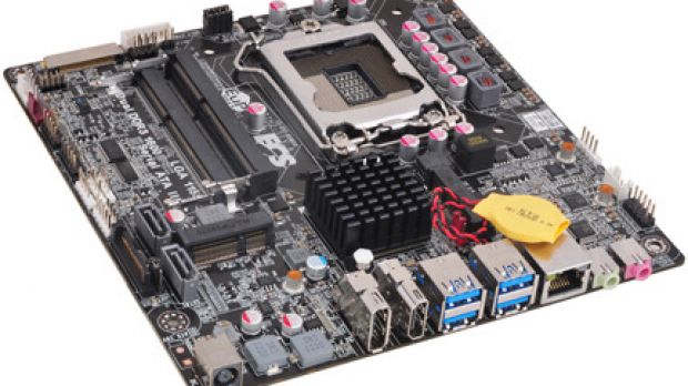 ECS mini-ITX motherboard
