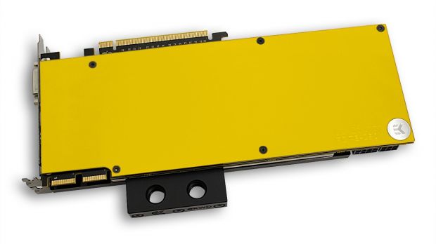 EK-FC R9-290X Backplate Gold (Yellow)
