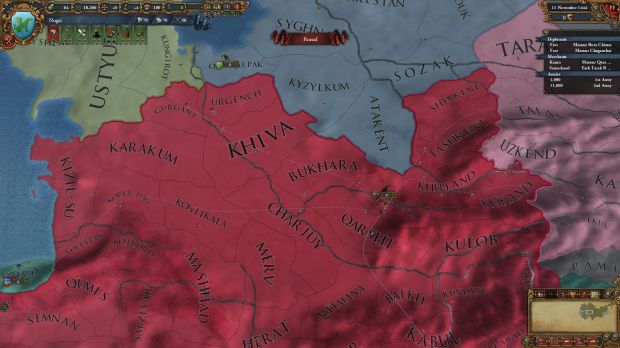 Europa Universalis IV – Art of War map changes