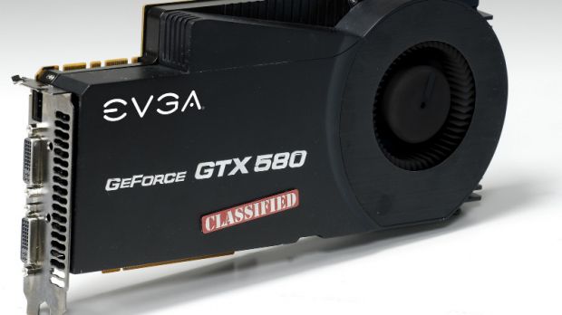 EVGA GTX 580 Classified graphics card