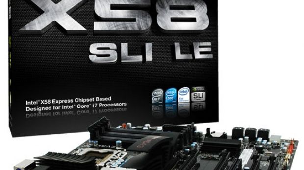 EVGA's new X58 SLI LE motherboard