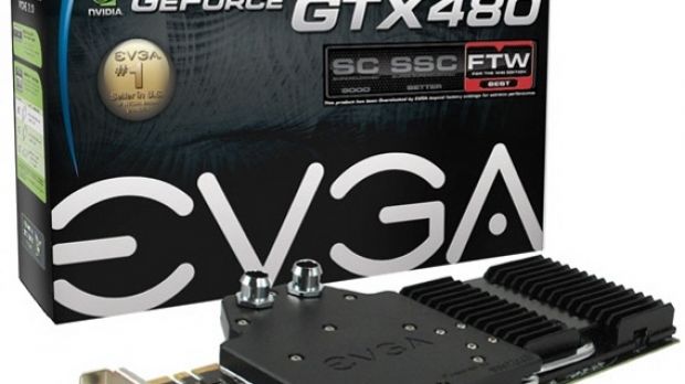 EVGA shows off the performance of its Hydro Copper waterblock