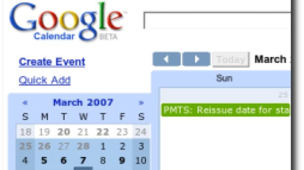 Google Calendar's interface