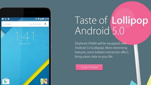 Elephone P6000 will have Android 5.0 Lollipop