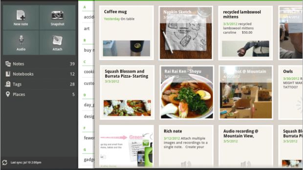 Evernote for Android 4.1