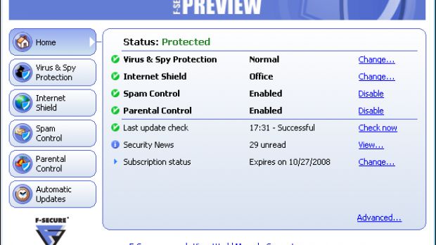 Internet Security 2009 Beta