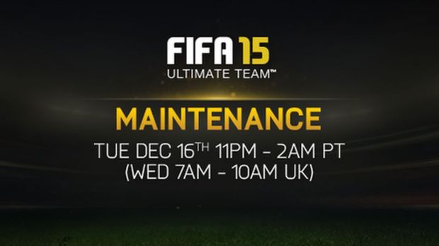 FIFA 15 is down for maintenance