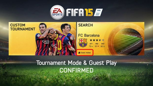 FIFA 15 – now with Tournament Mode