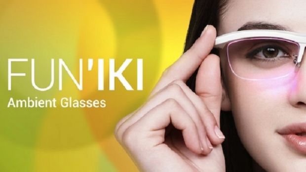 FUN’IKI Ambient Glasses make use of LED lights to signal a notification