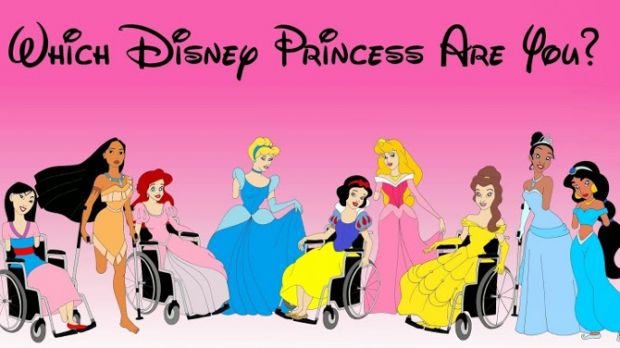 Disney Princesses with disabilities