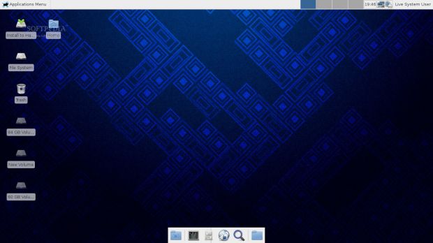 Fedora 19 Xfce desktop