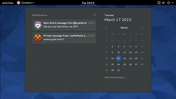 GNOME's redesigned notification system