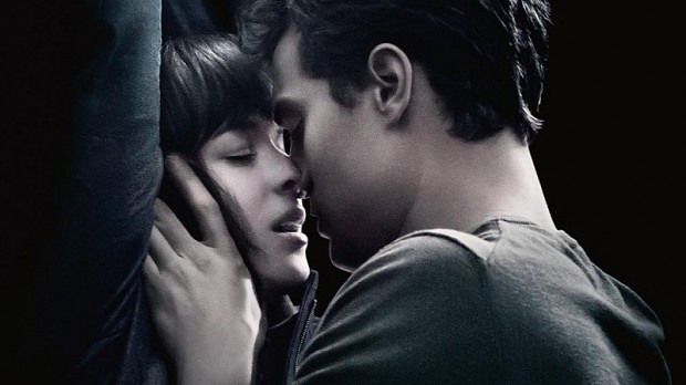 Official poster for "Fifty Shades of Grey," directed by Sam Taylor-Johnsor