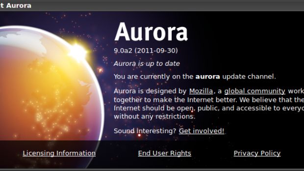Mozilla Firefox 9 Aurora is here