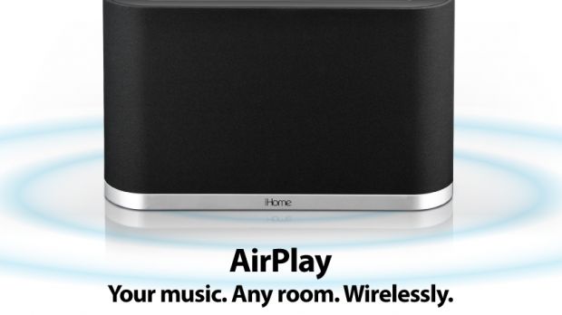 iHome Airplay wireless speaker system - promo material