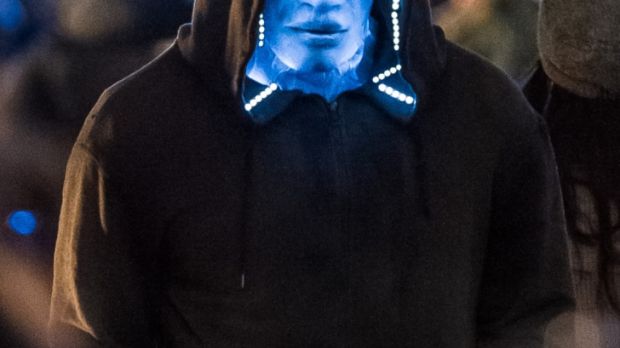 Jamie Foxx is Max Dillon / Electro in “The Amazing Spider-Man 2”