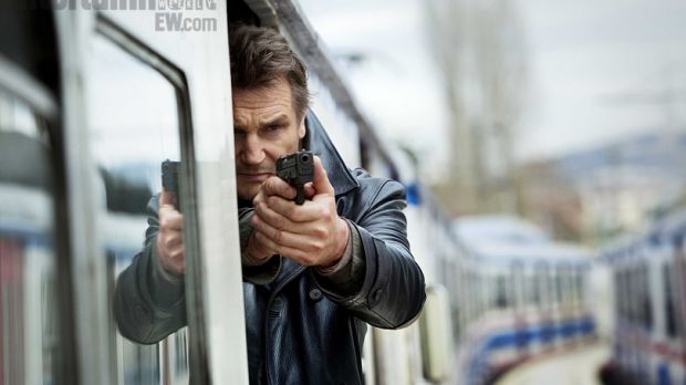 Liam Neeson takes aim in first official still from “Taken 2”