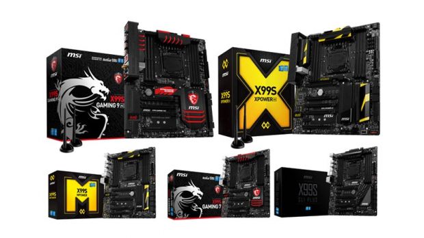 MSI X99 motherboards released