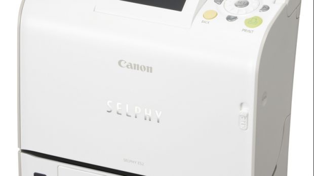 The Canon SELPHY ES2 compact photo printer