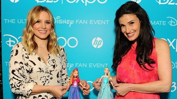 Idina Menzel confirms "Frozen 2" is in the works
