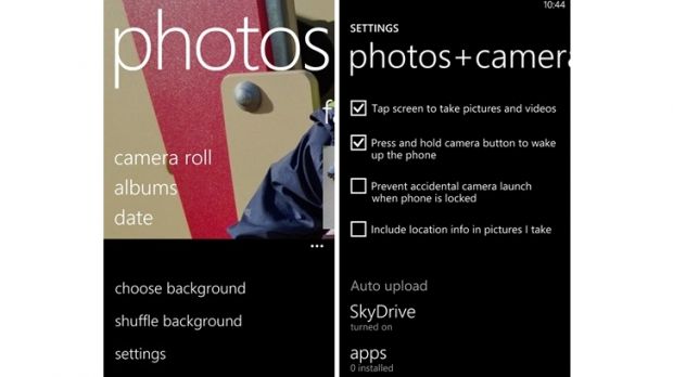 Photo and Video backup on Windows Phone 8