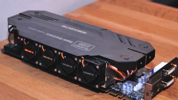 Gigabyte's custom Windoforce 5x GeForce GTX 680