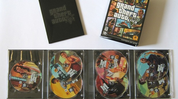 GTA 5 on PC comes on many DVDs