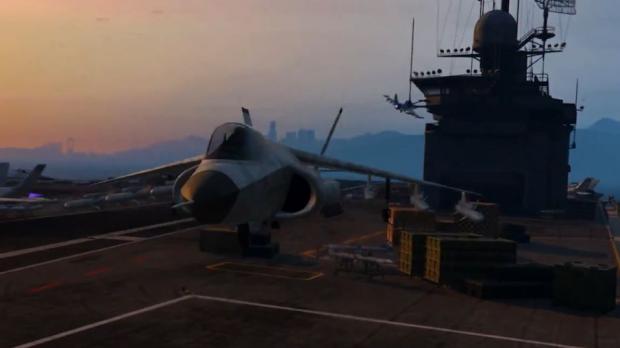 GTA V Online aircraft carrier