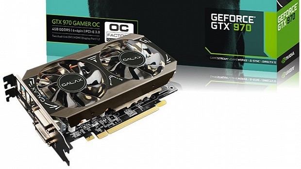 Galax GeForce GTX 970 Black Edition isn't all that black, visually speaking