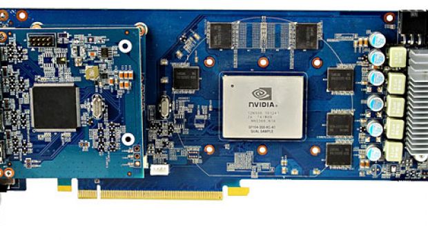 Galaxy GeForce GTX 460 graphics card with six video outputs