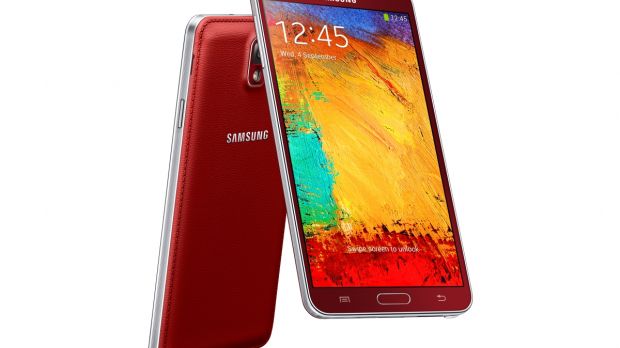 Galaxy Note 3 in Red