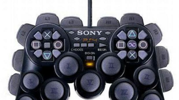 PS4 controller...May God have mercy on our gaming soul!