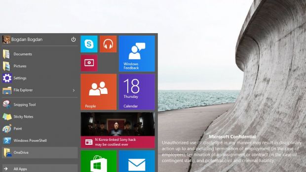 Windows 10 desktop
