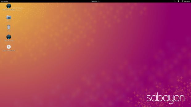 Sabayon Linux 13.08 GNOME desktop