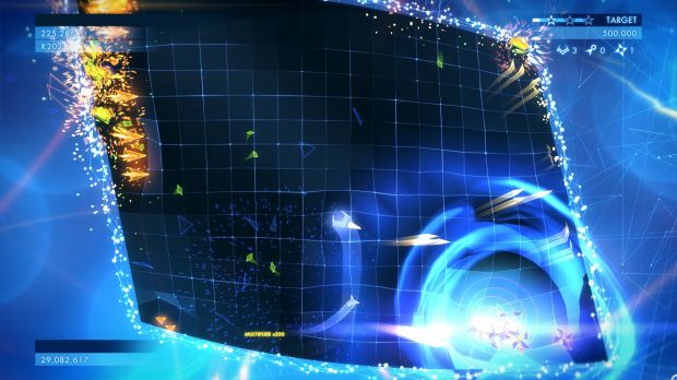 Geometry Wars 3: Dimensions has lots of levels