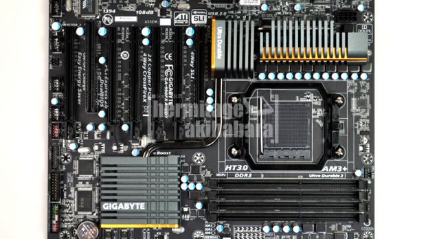 Gigabyte 990FXA-UD7 AMD Bulldozer motherboard
