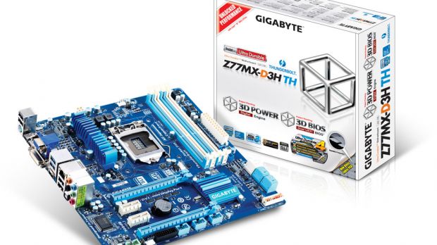 Gigabyte’s Z77MX-D3H-TH motherboard