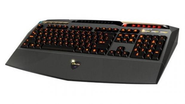 Gigabyte shows off its own gaming keyboard