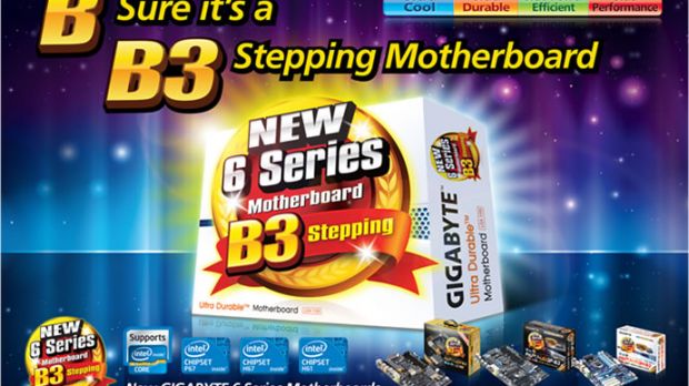 Gigabyte all-new B3 stepping Sandy Bridge motherboards start shipping