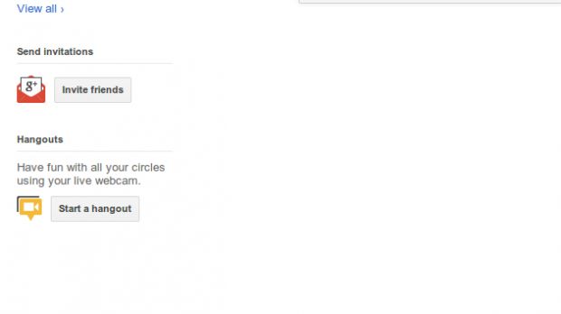 The new YouTube button in Google+