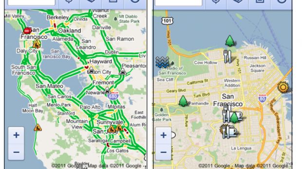 Google Maps on mobile browsers