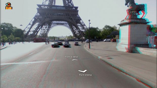 The Eiffel Tower in 3D on Google Street View